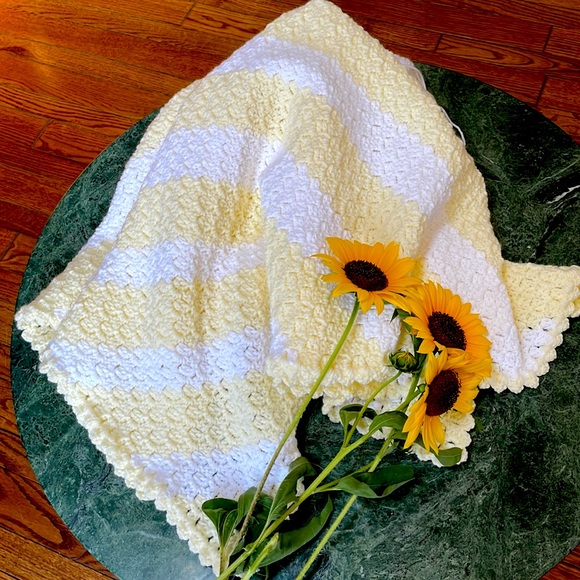 hand made Other - Crocheted Baby Blanket by Trudy